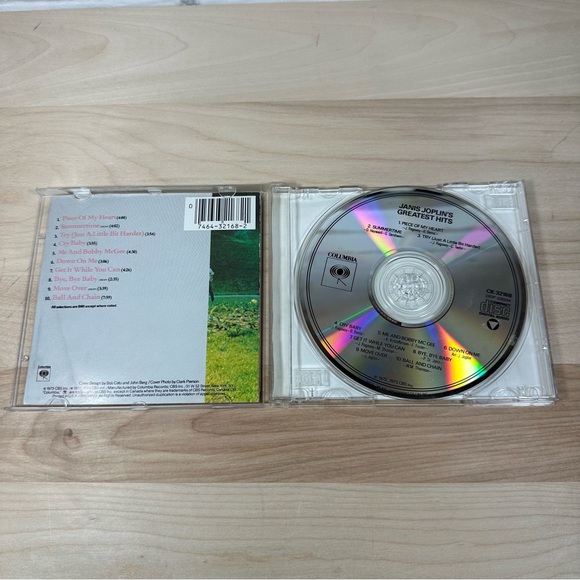 Janis Joplin Greatest Hits CD, Well-Loved Condition - Picture 3 of 4